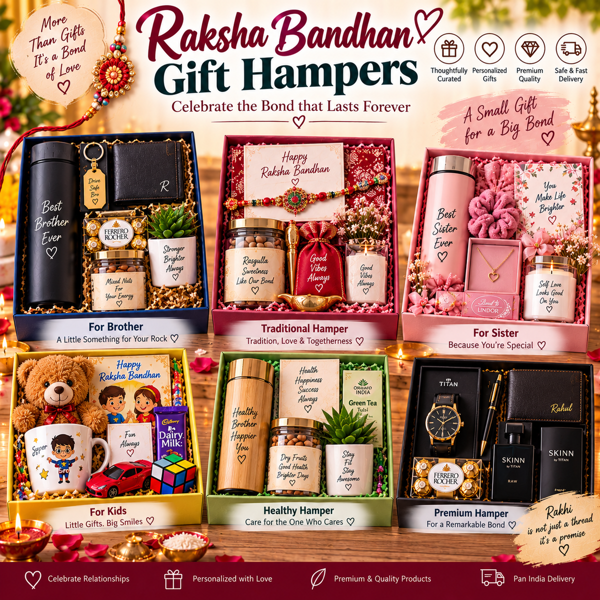 Raksha Bandan Gift Hampers (CWG)
