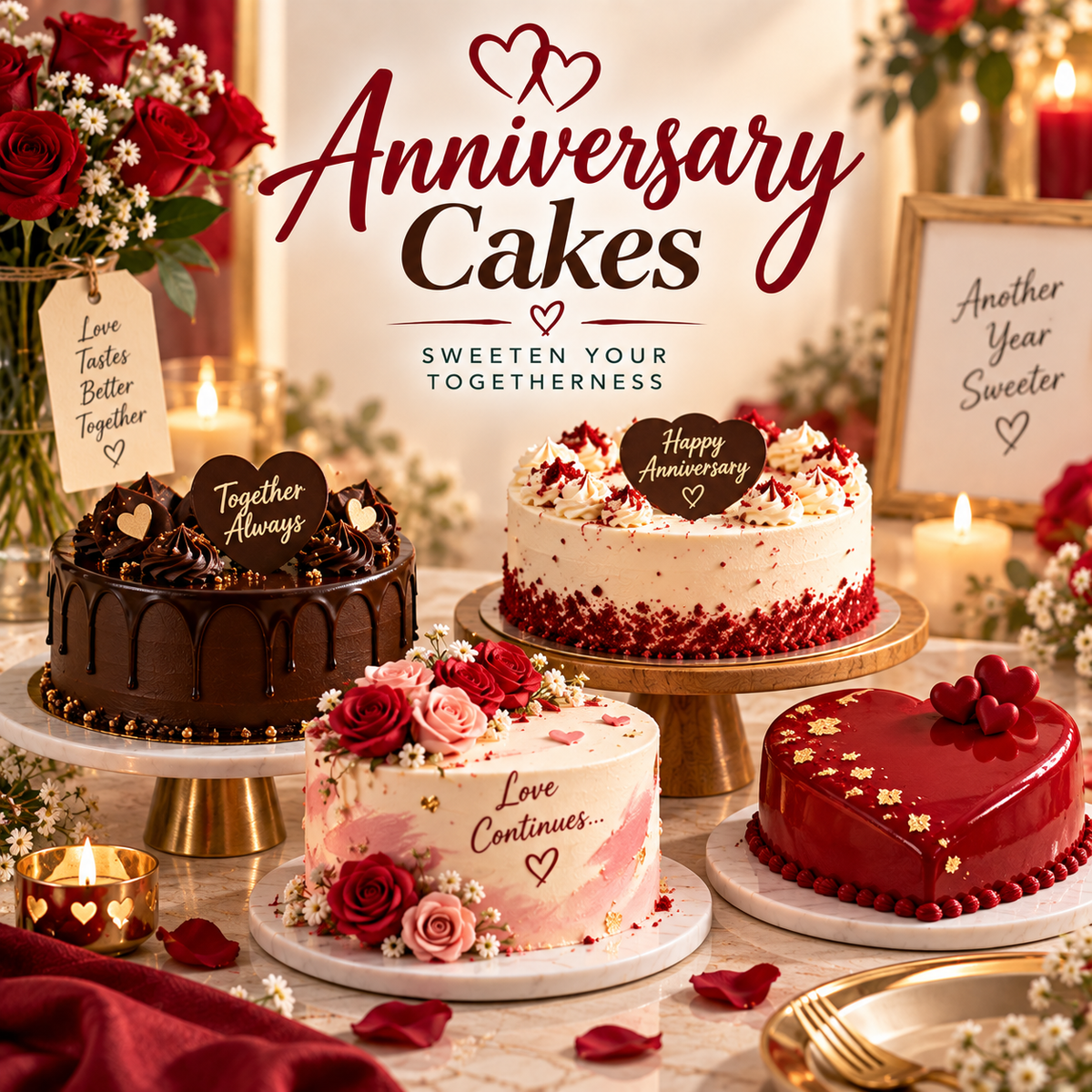 Anniversary Cakes (CWG)