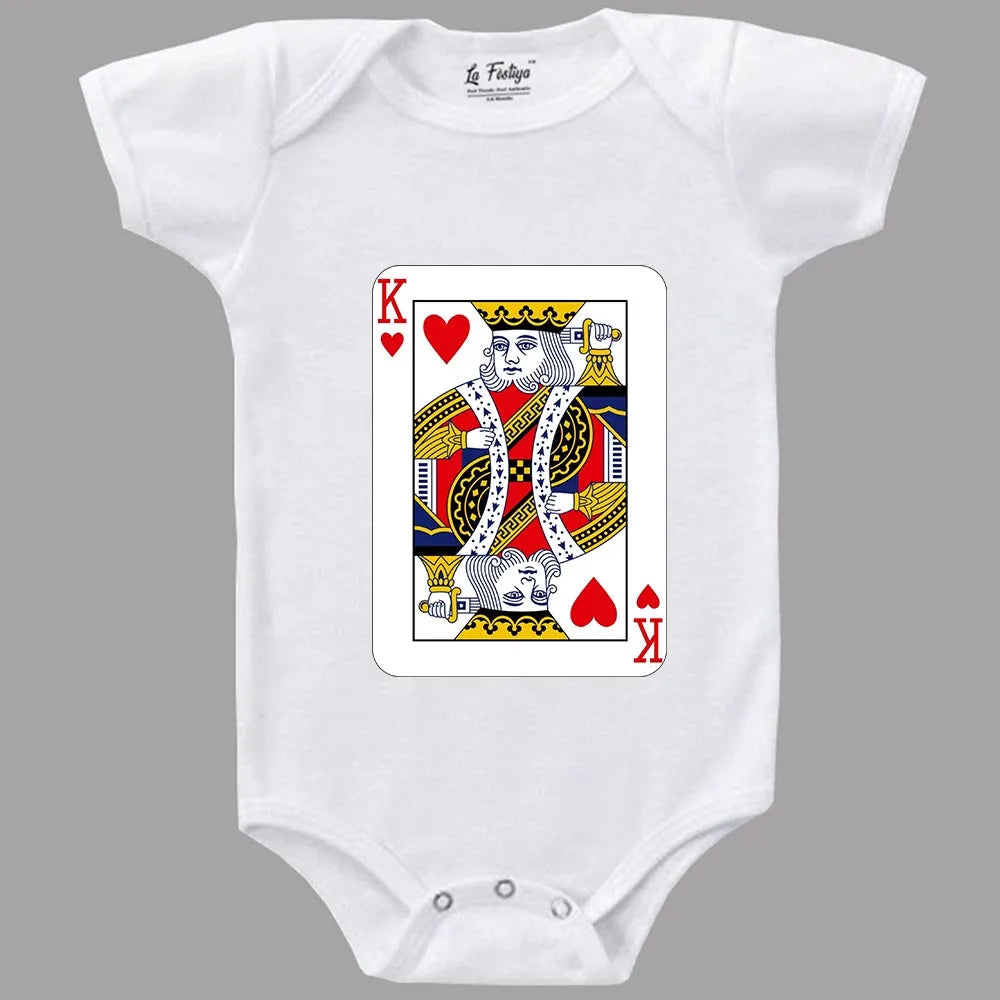 King Card Romper