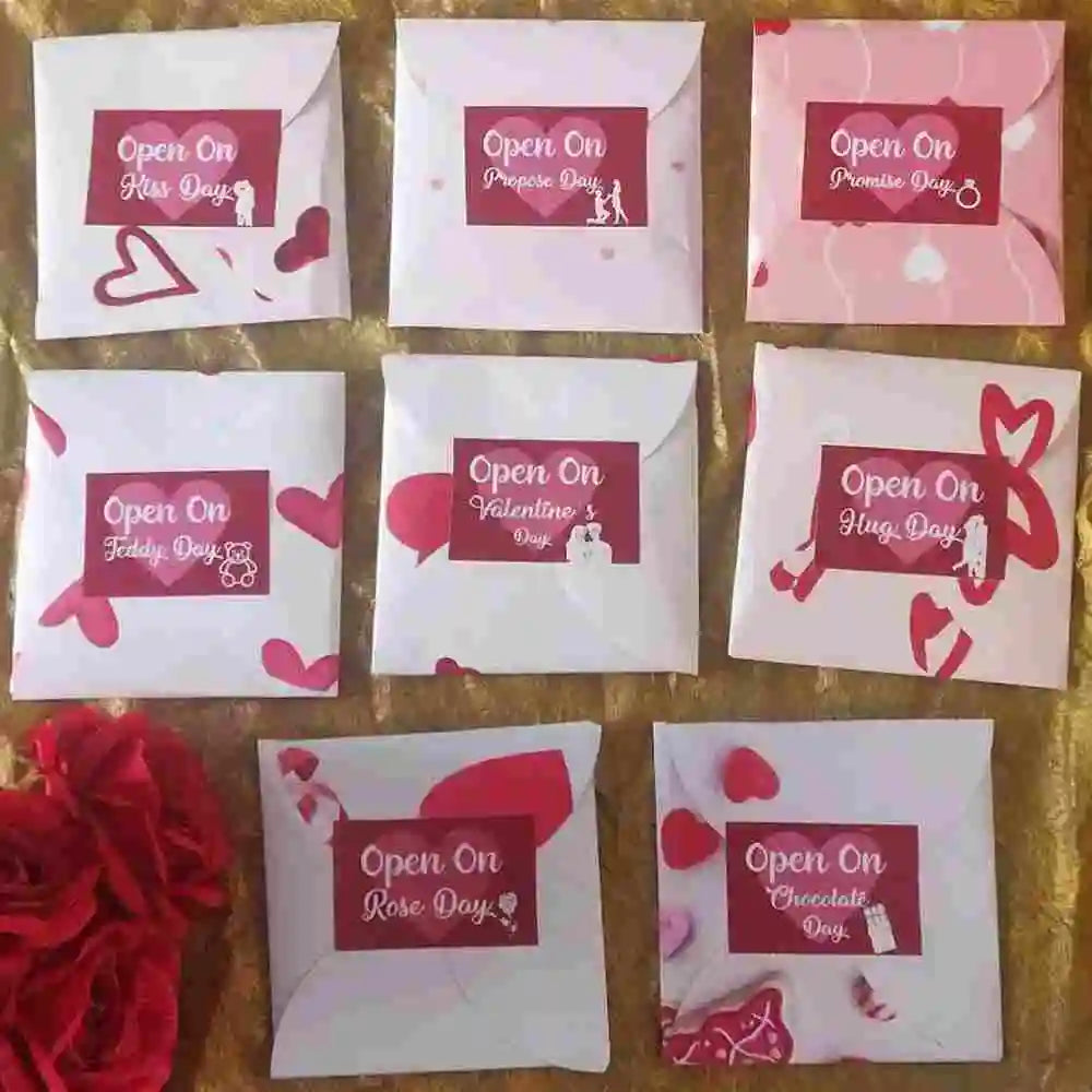Shop Custom Kiss Day Greeting Card Online in India