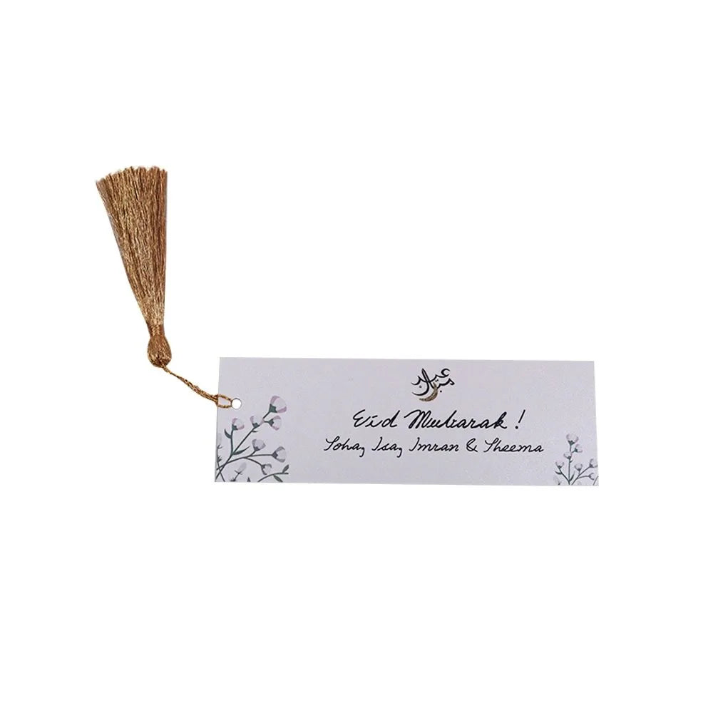 Buy Eid bookmarks with custom message print
