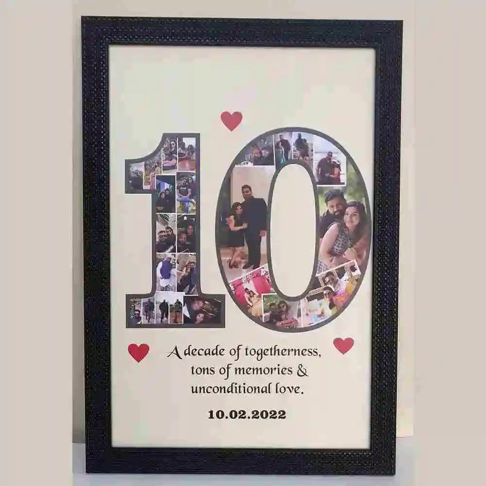 Age Birthday/Anniversary Frame