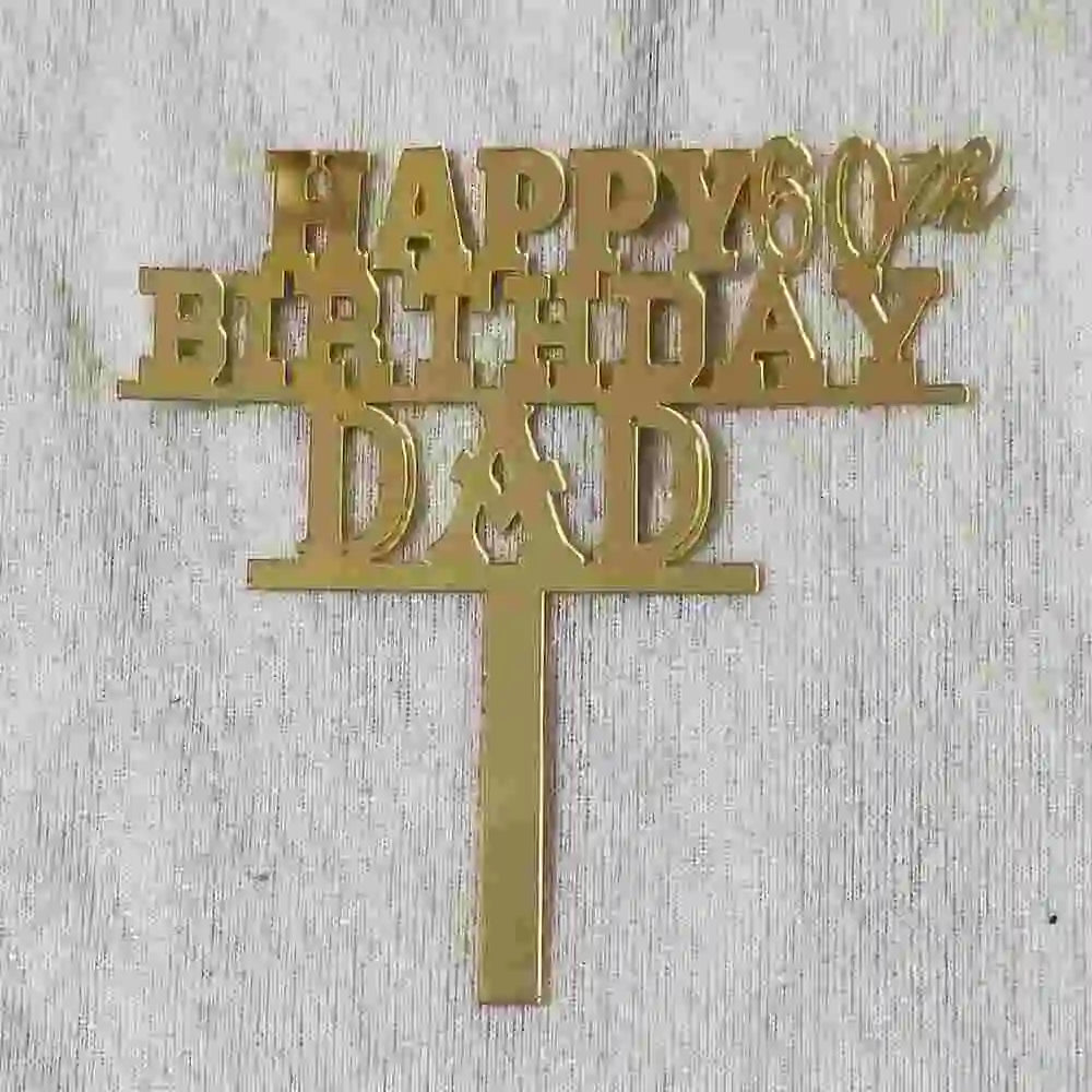 Happy 60th Birthday Dad