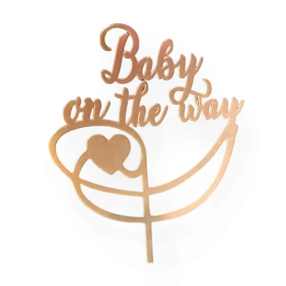 Baby on the way Cake Topper