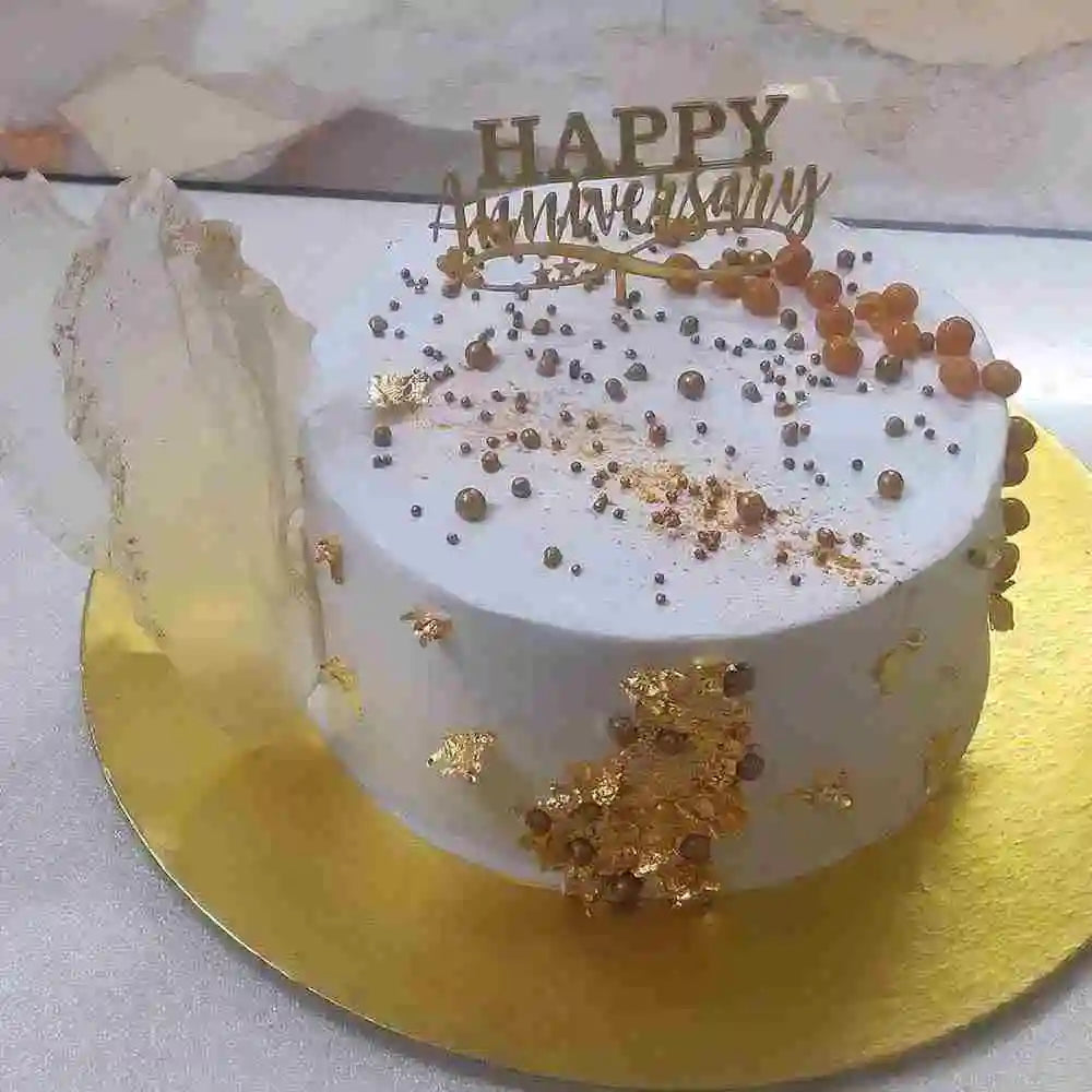 Buy Whole Wheat Jaggery Butterscotch Birthday Cake