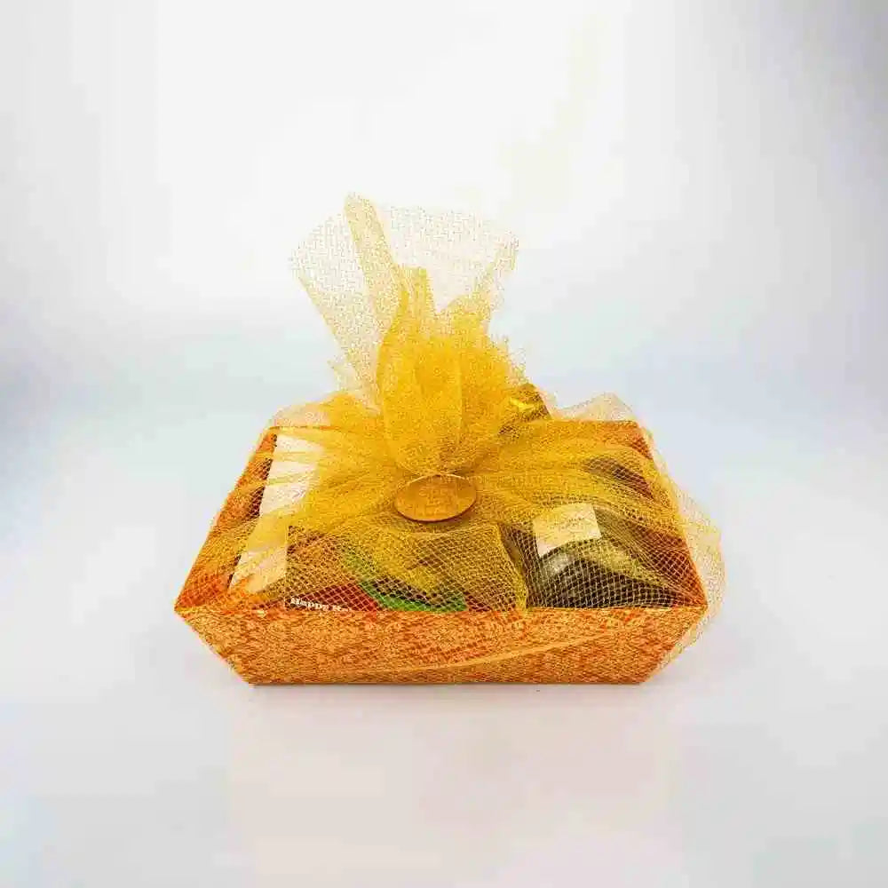 Order Tray Rakhi Hamper with Sweet Treats for Brother