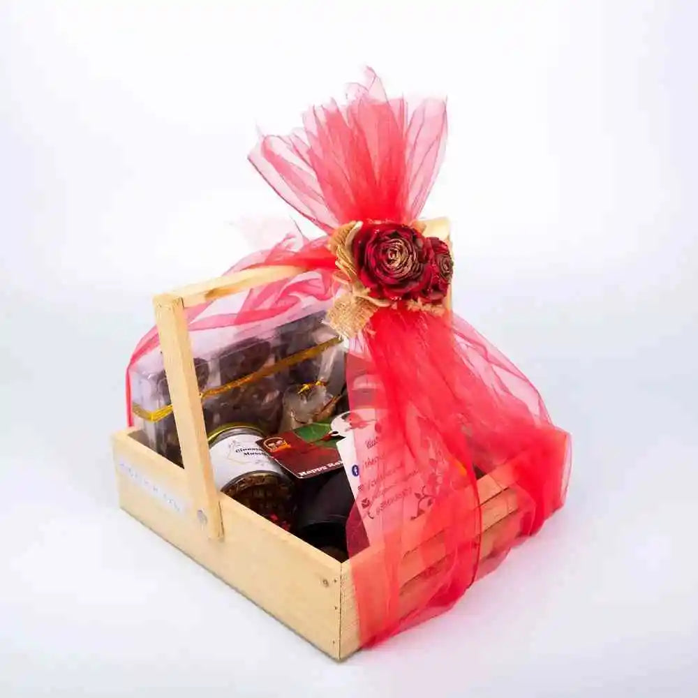 Buy Premium Rakhi Hamper with Personalized Flask Gift
