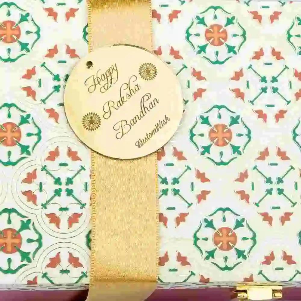 Order Personalized Brother Rakhi Hamper Gift Box