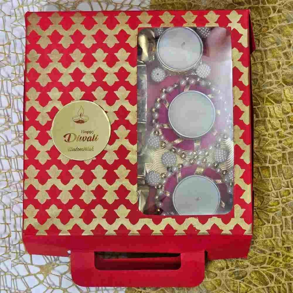 Dry Fruit Delicacy and T-light Hamper for Corporate