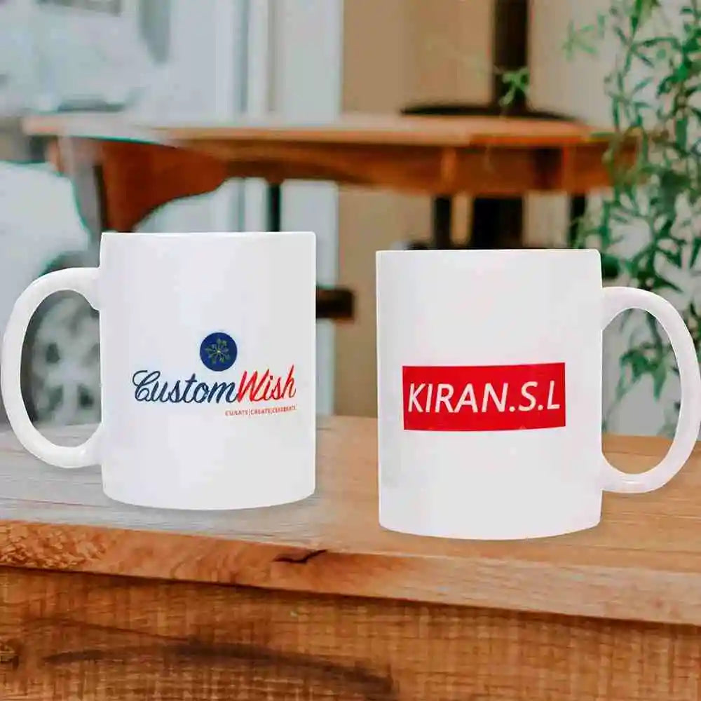 Personalized Sublimation Mugs with Logo and Name