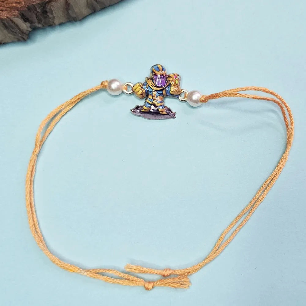 Avengers Thanos Metal Rakhi