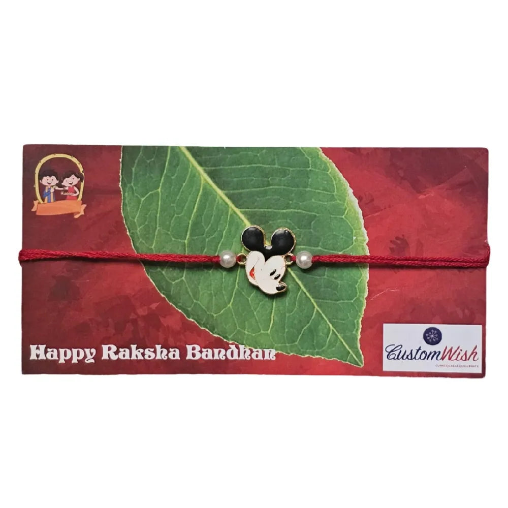 Buy Mickey Mouse Cartoon Rakhi for Kids Online