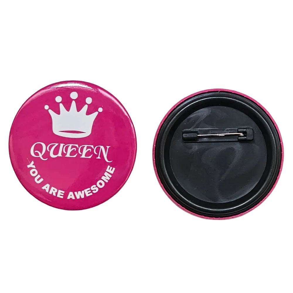 Buy Queen You Are Awesome Badge for Women's Day Gift