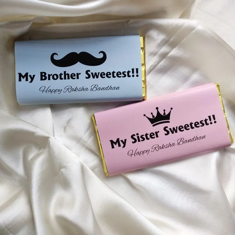 Buy Combo Rakhi with Chocolate Bar Online