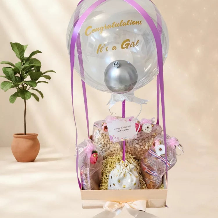Buy Dry Fruit Bobo Balloon Hamper Online