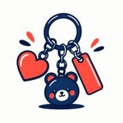 Buy personalized keychains with names, photos and custom design online