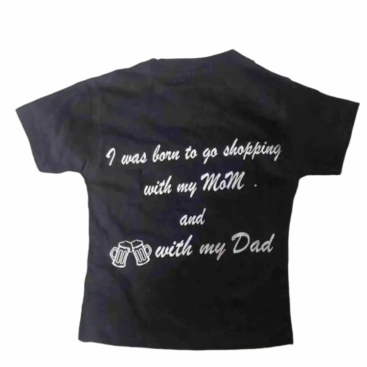 Kids Shopping and Drinking T-Shirt