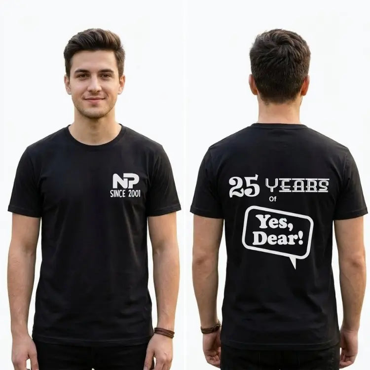Buy Black Personalized Couple T-Shirts Online India