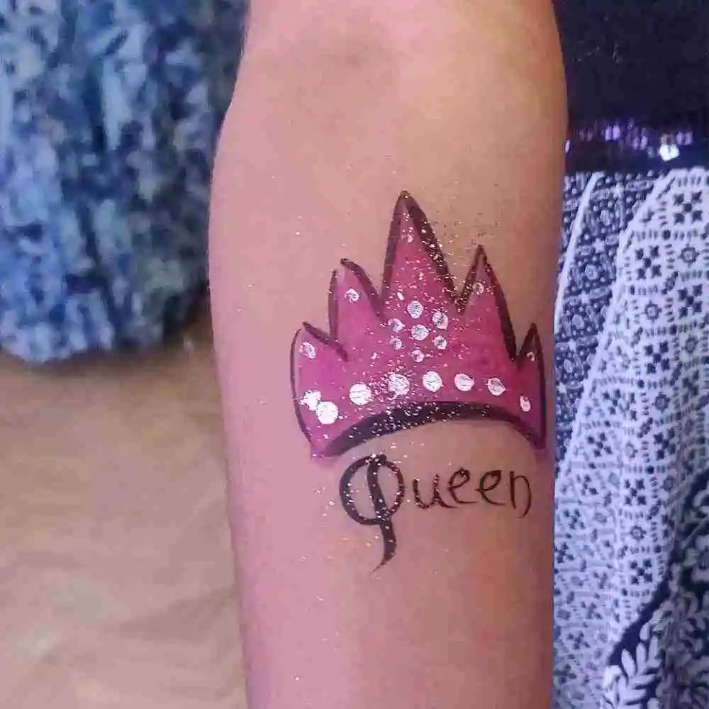 Book Kids Party Temporary Tattoo Artist for Custom Designs
