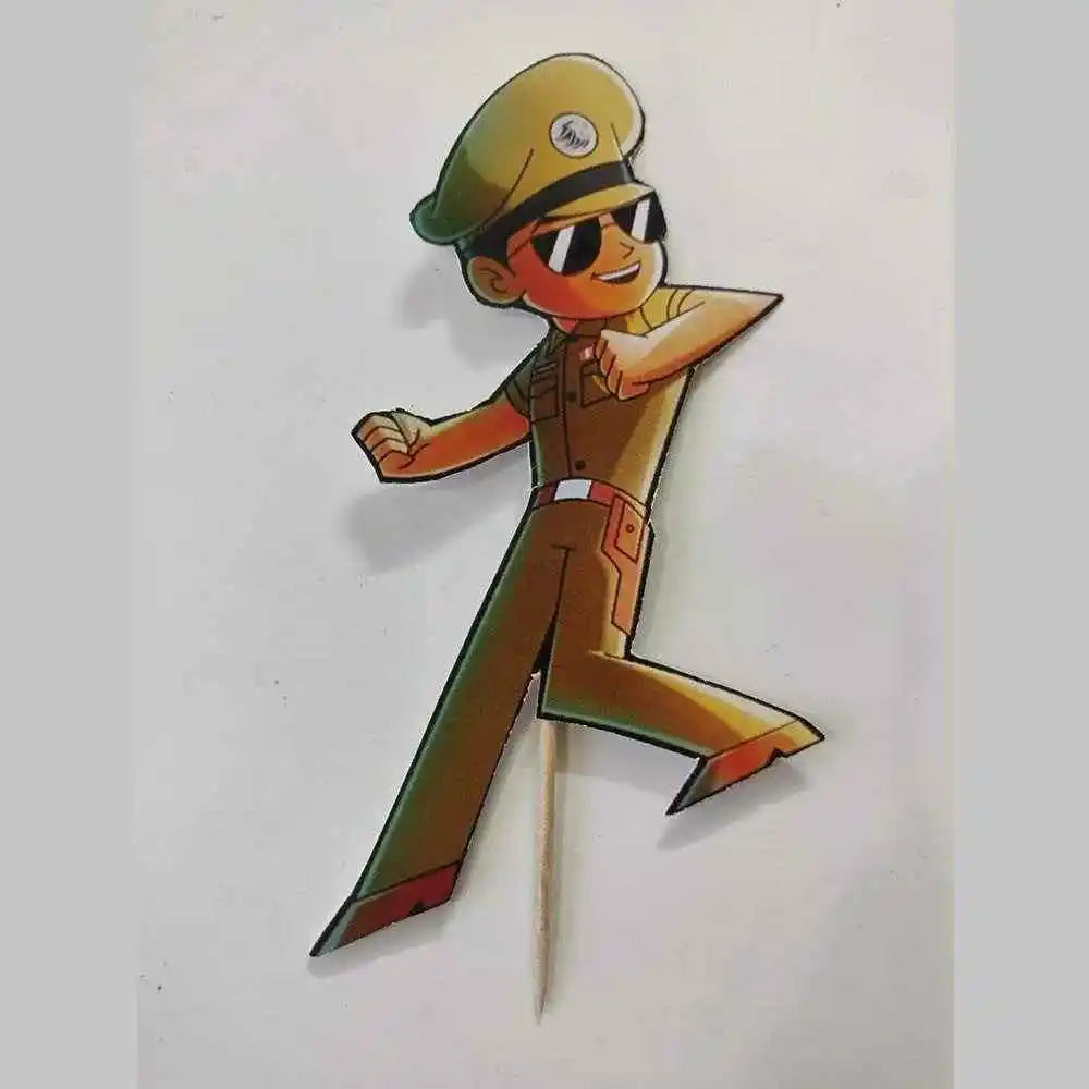 Buy Little Singham Birthday Cake Topper for Kids Cake Decoration