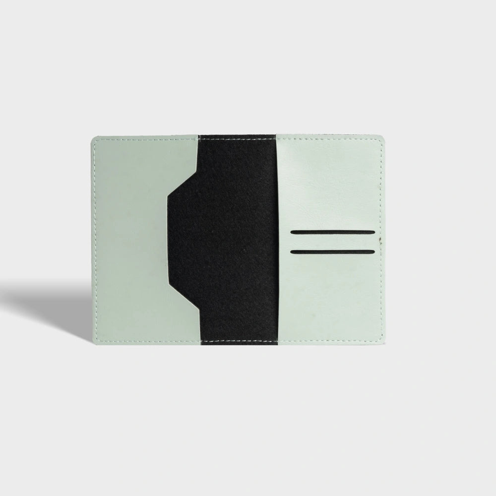 Buy mint personalized passport cover with inner card slots