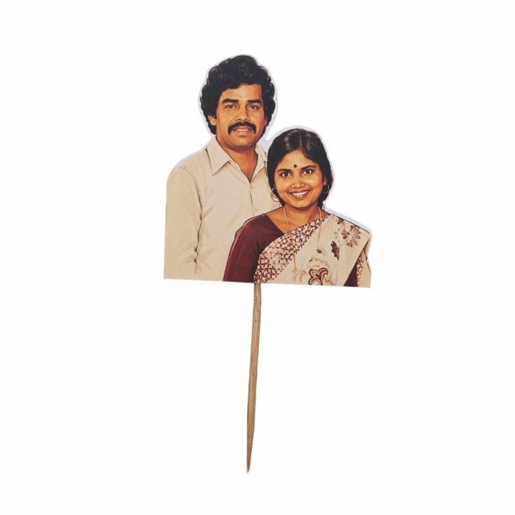 Order personalized birthday cake topper with custom photo