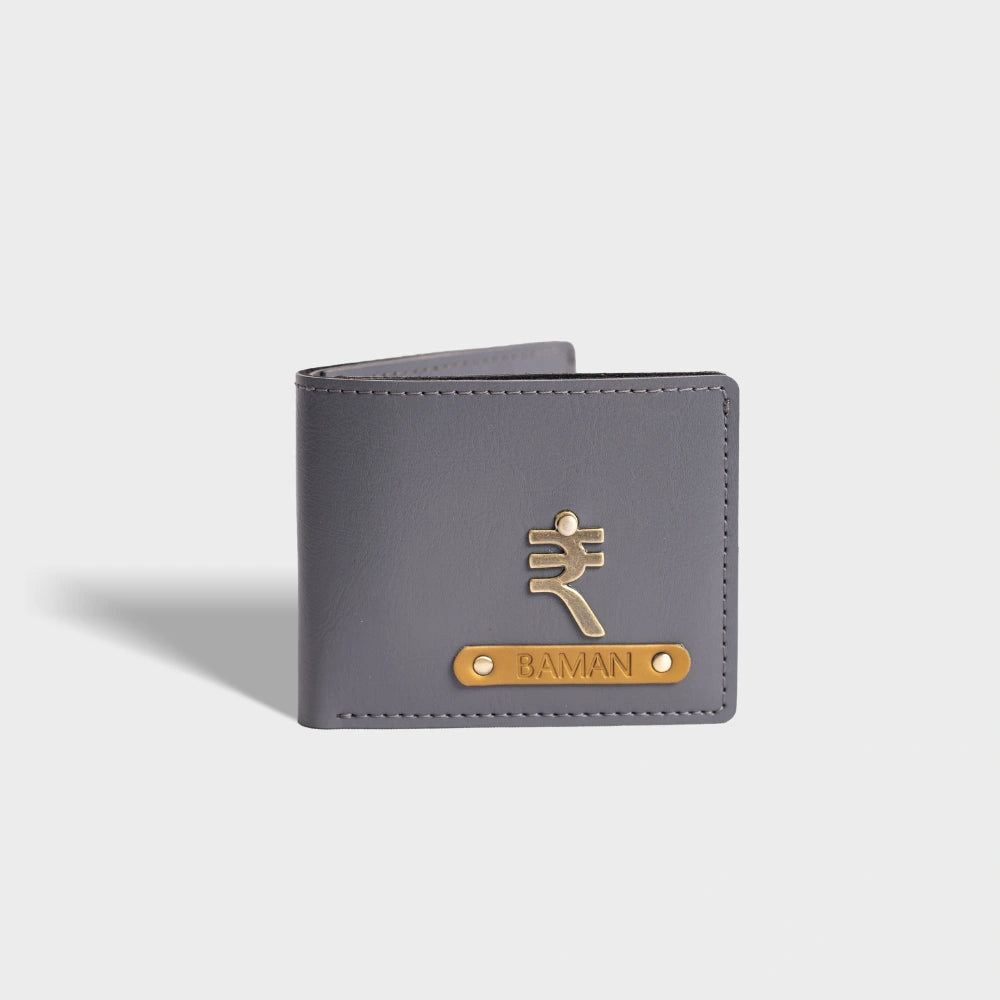 Order grey men's wallet online