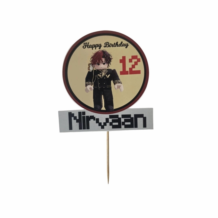Buy personalized photo cake topper for anniversary and family celebrations
