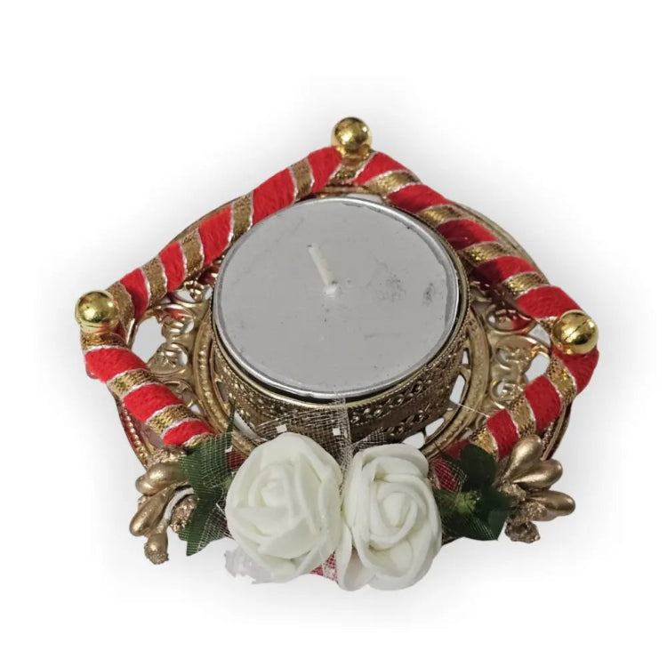 Order Diamond Tealight Holder Online for Diwali Gifts and Festive Decor