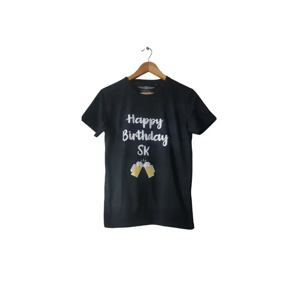Personalized Happy Birthday Cheers T-Shirt