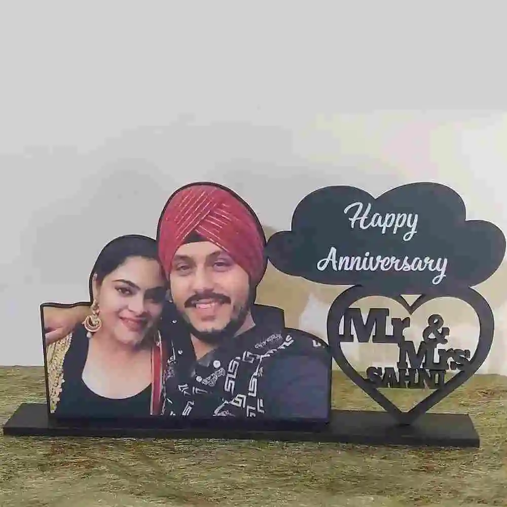 MDF Cut Out-Anniversary Frame