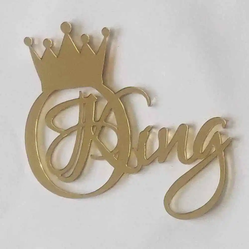 King Acrylic Cut Outs