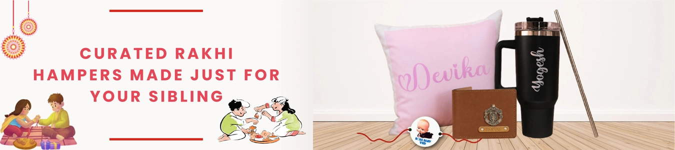 Buy Personalized Raksha Bandhan Gifts Brother and Sister Online in India