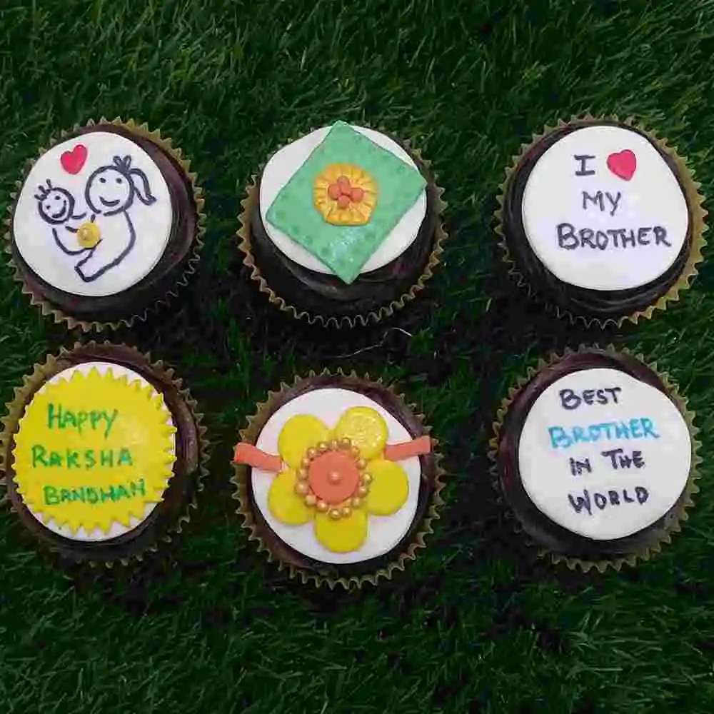 raksha bandhan cupcakes Bangalore Online