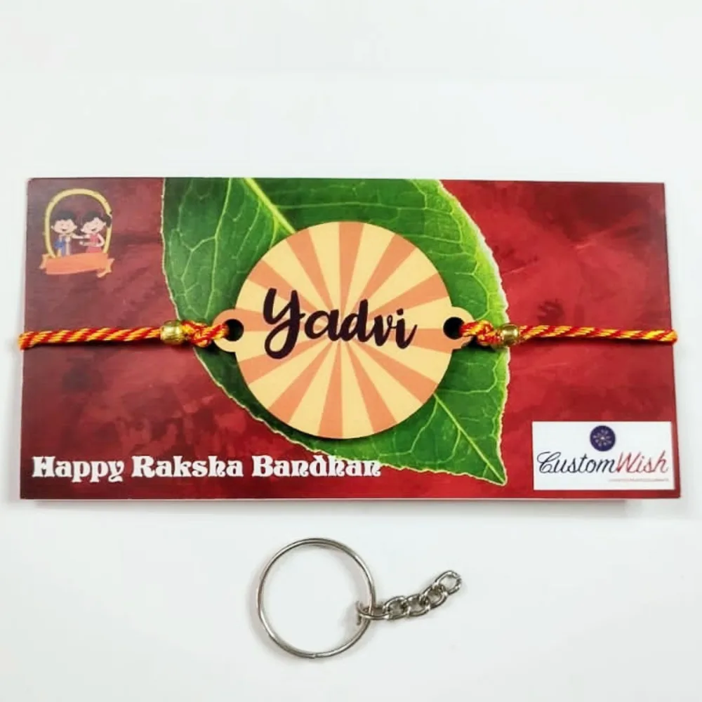 Customized Sublimation Rakhi Gifts Online Bangalore