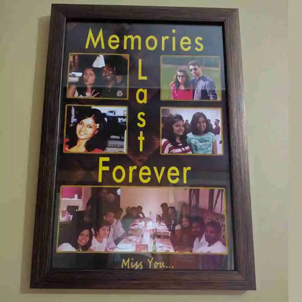 Personalized/Custom farewell photo frame