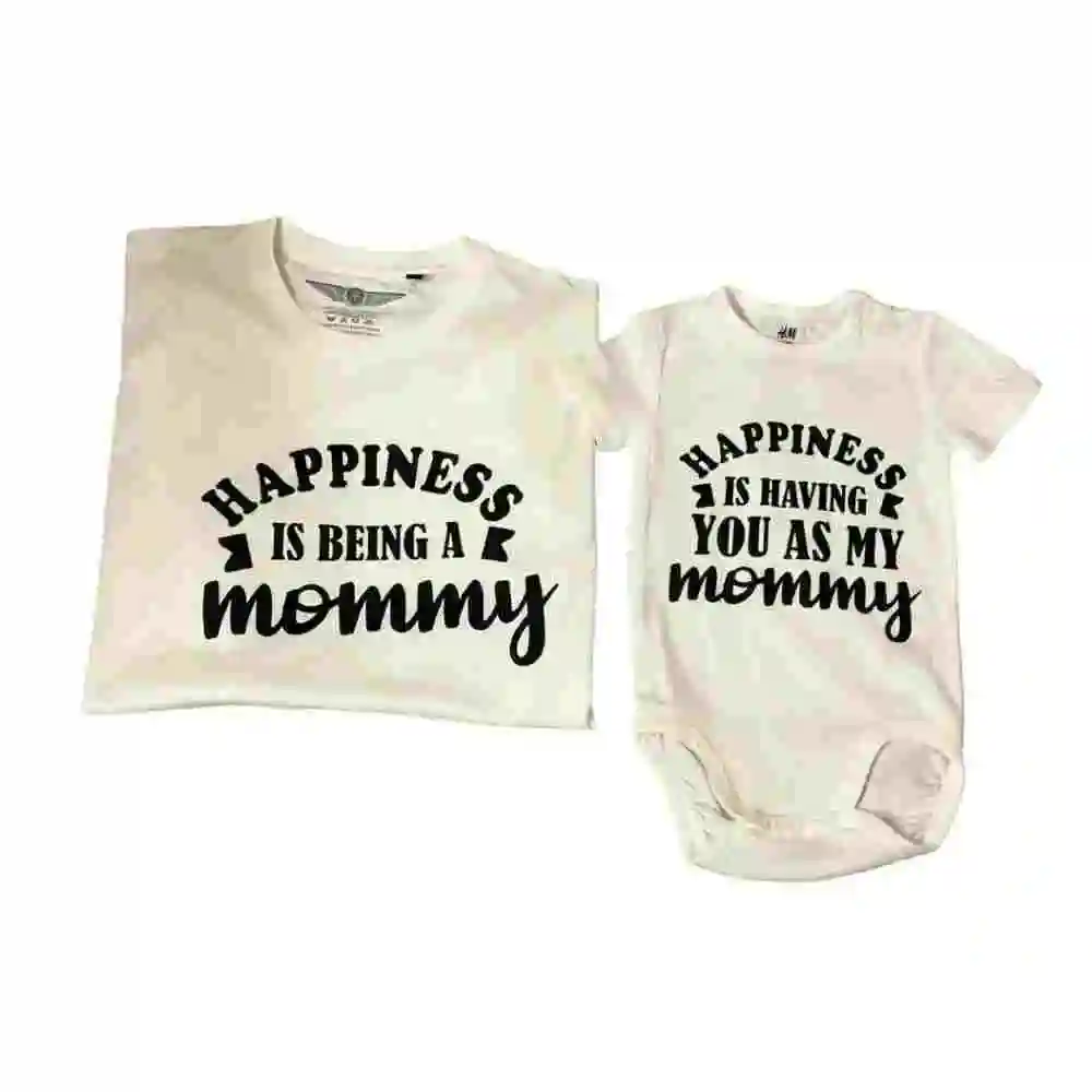 Personalized Combo T-shirts for mom and baby