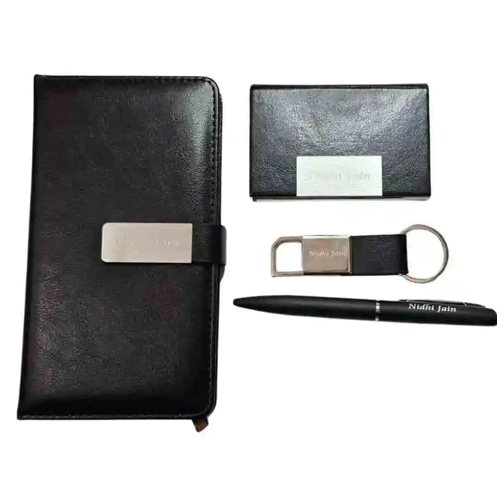 Personalized office gifts, Custom Notebook & pen gifts