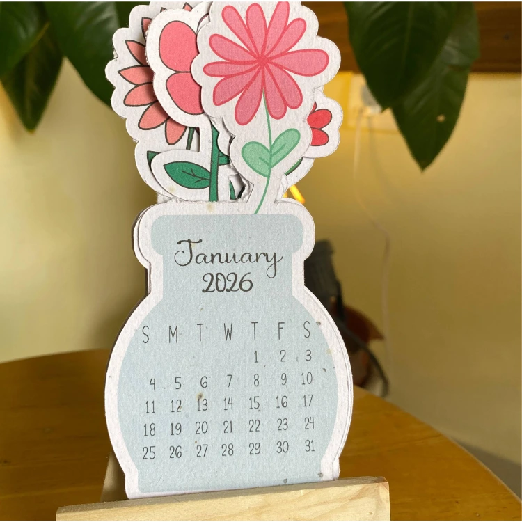 Order branded corporate calendar with custom design online
