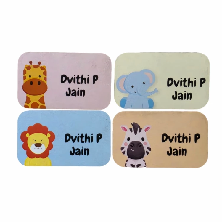 Order Personalized Name Sticker Labels Waterproof Custom Kids Stickers Online