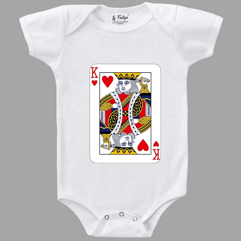 King Card Romper