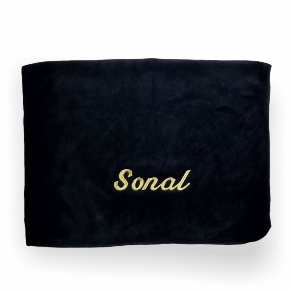 Microfiber Bath Towel and Hand Towel Embroidered