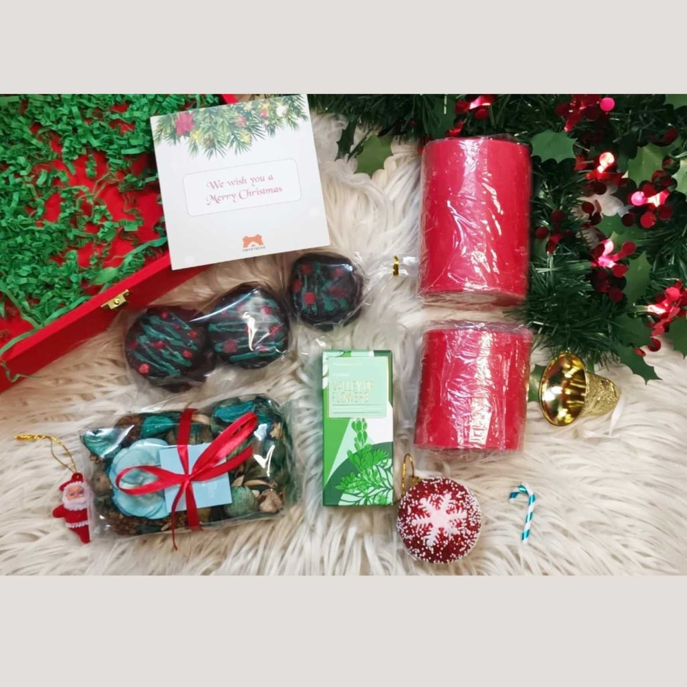 Order MDF Box Christmas Gift Hamper for Client Gifting