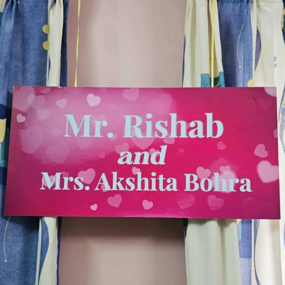 Welcome Couple Décor in Bangalore