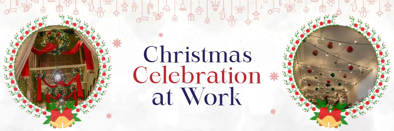 Christmas Office Decor