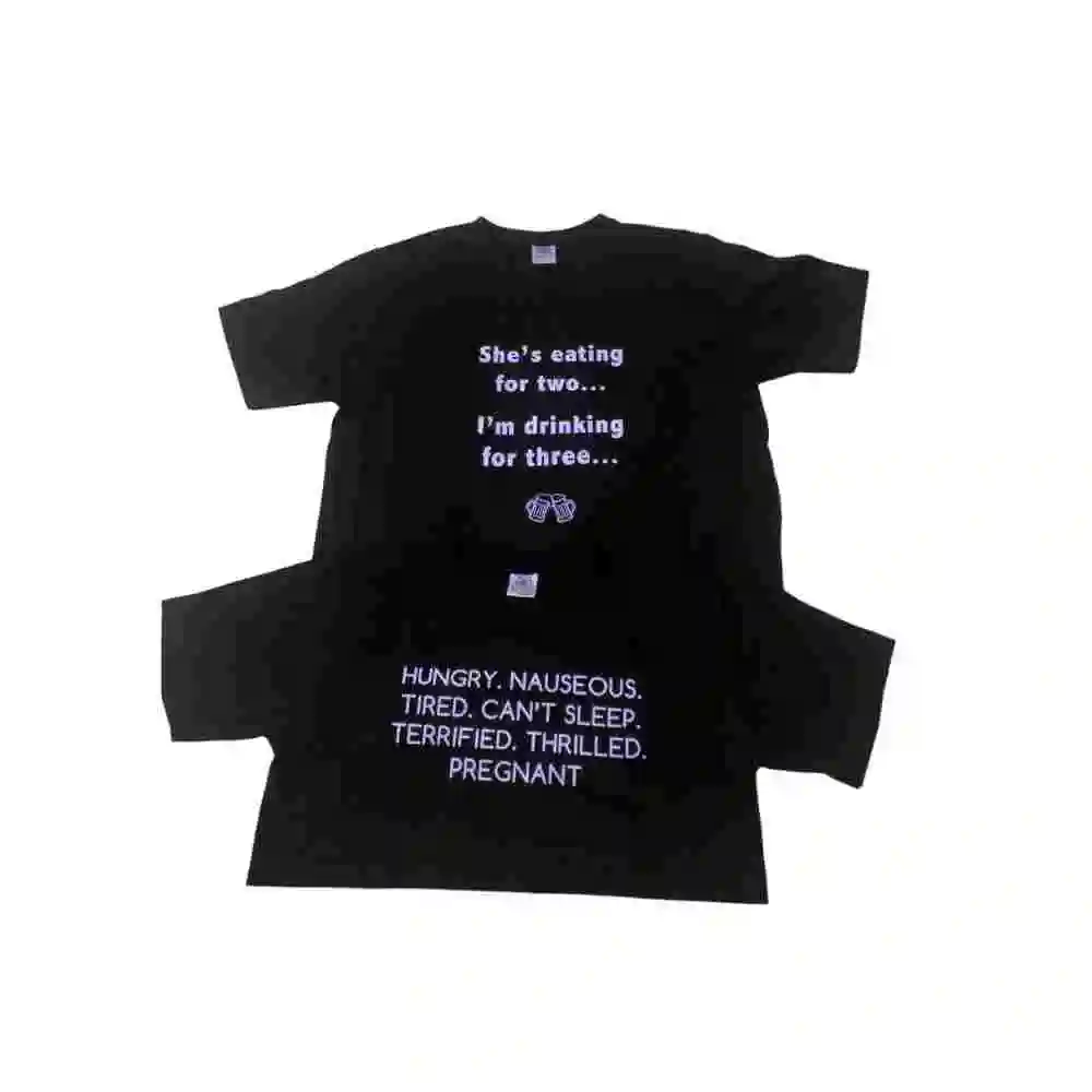 Couple T-shirts-Pregnant T-shirt