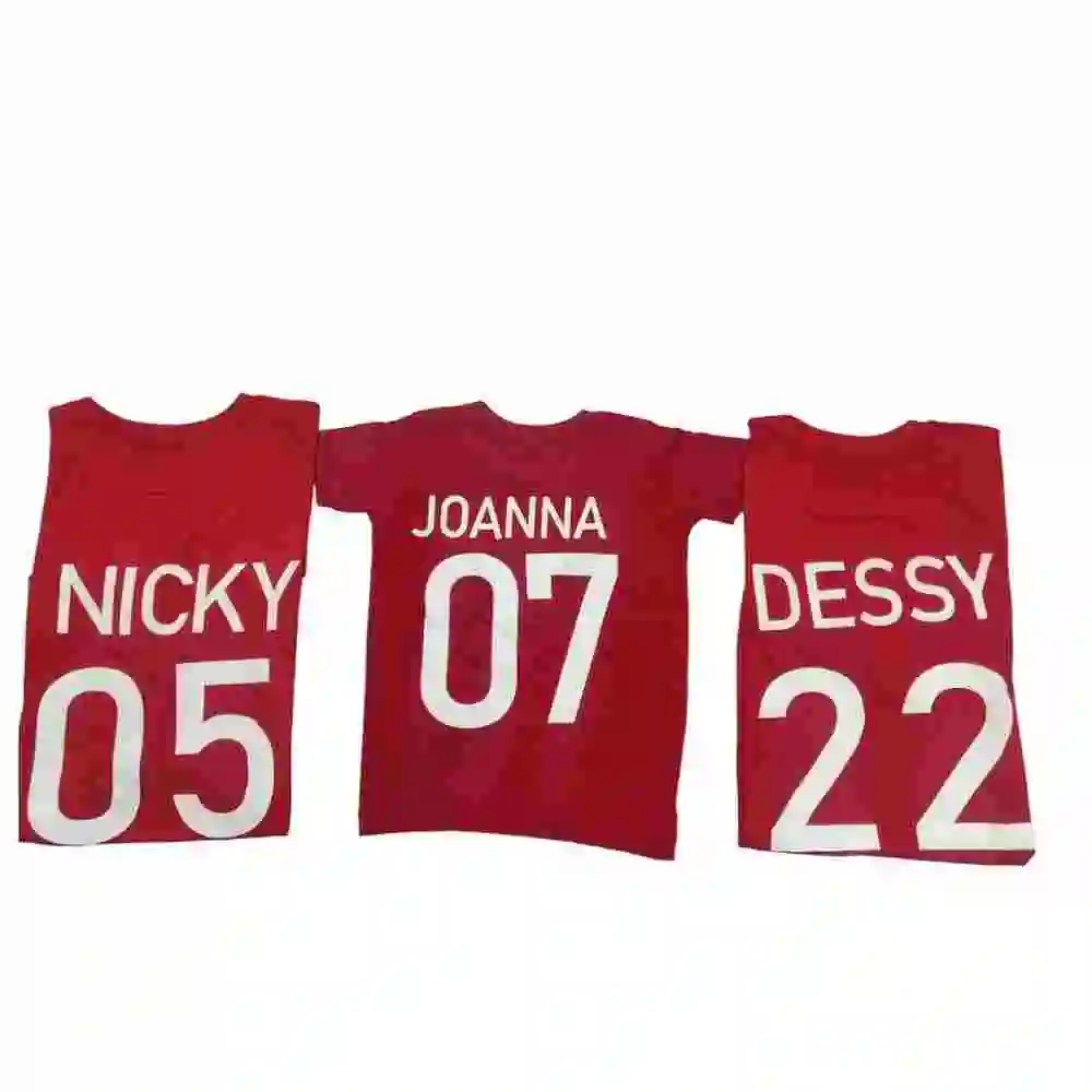Personalized T-Shirts with custom name & number designs