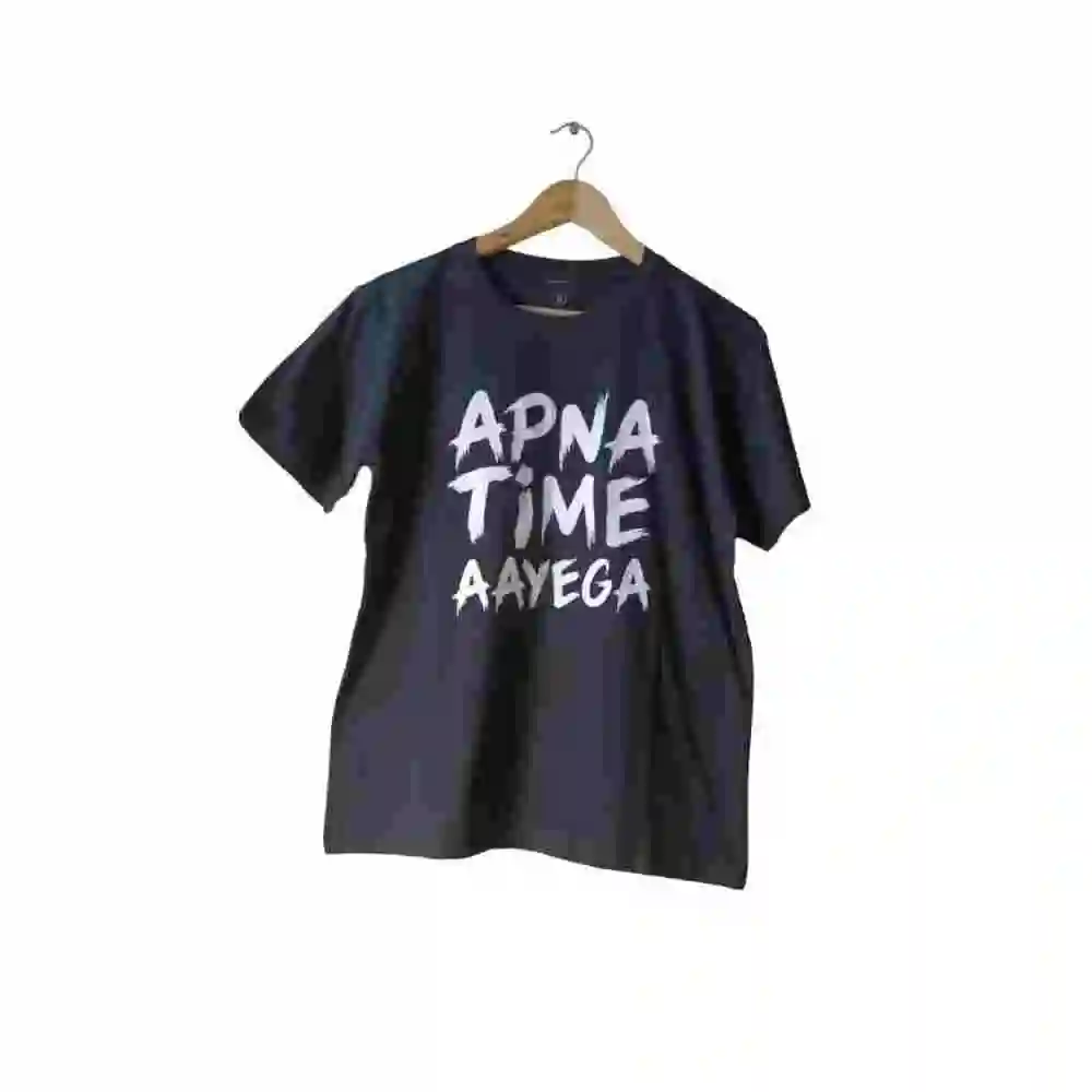 Personalized Apna Time Aayega T-Shirt