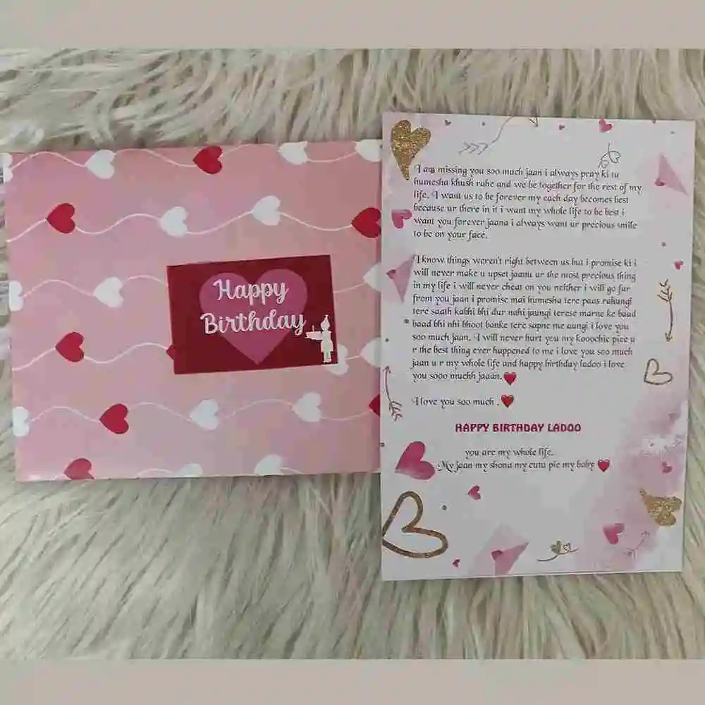 Order High Quality Custom Designs Greeting Cards for Valentine's Day and Birthdays celebrations.