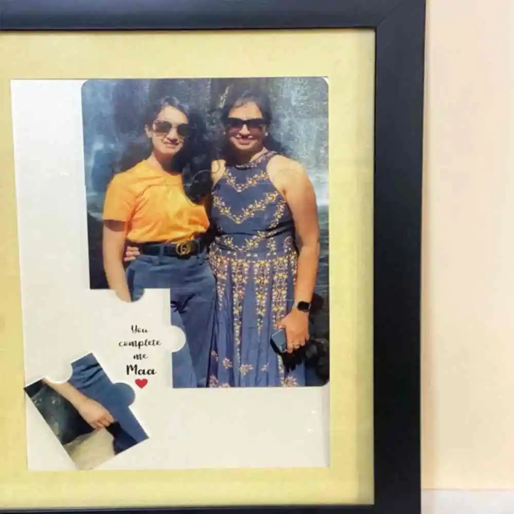 Personalized/Custom Photo Acrylic and Wood Frame